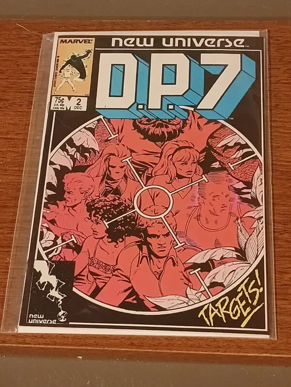 D.P.7 #2 (1986) – Marvel New Universe “Targets!” Issue