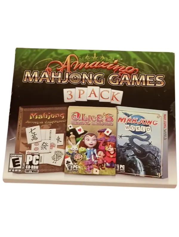 Amazing Mahjong Games 3 Pack (PC CD-ROM)