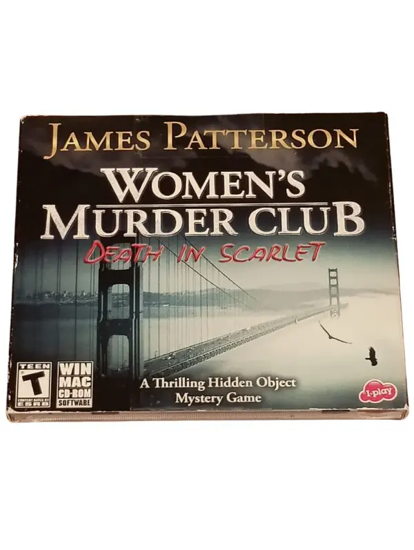 James Patterson Women's Murder Club: Death in Scarlet – PC & Mac CD-ROM Game
