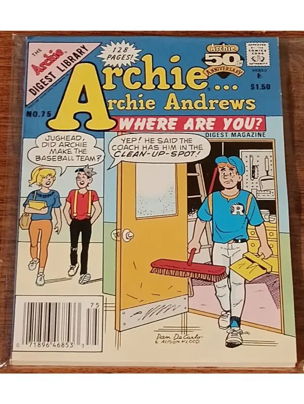 Archie Andrews "Where Are You?" No. 75 – 128-Page Digest (Archie Comics 50th Anniversary Edition)