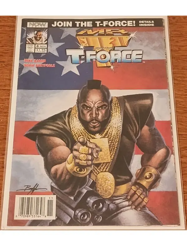 Mr. T and the T-Force #4 – NOW Comics (1993) – Join the T-Force!