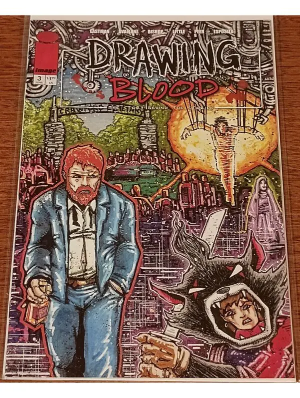 Drawing Blood #3 (Image Comics, June 2023) – The Story Behind the Stories