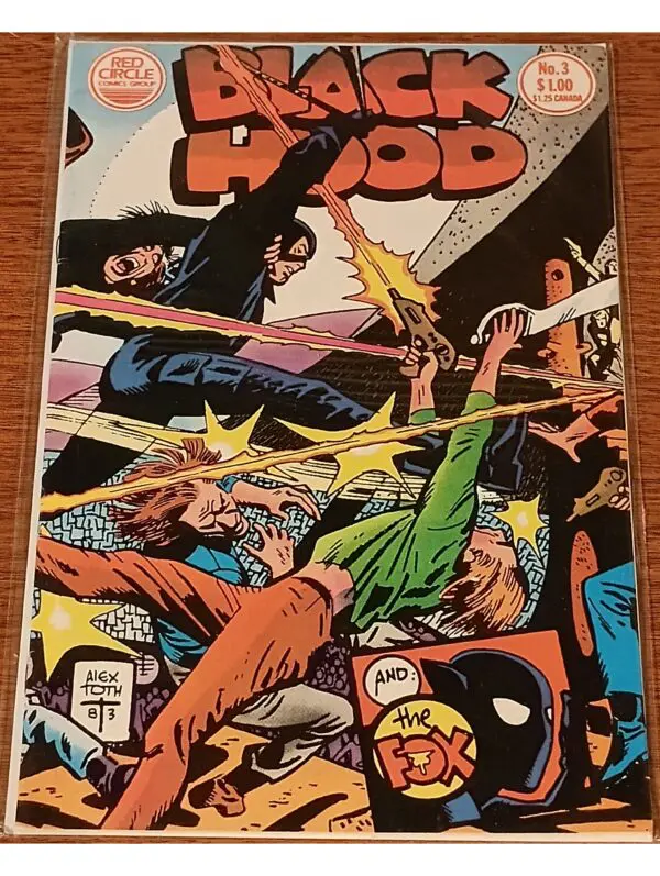 Black Hood #3 – Red Circle Comics (1983) Featuring The Fox | Classic Bronze Age Superhero Action