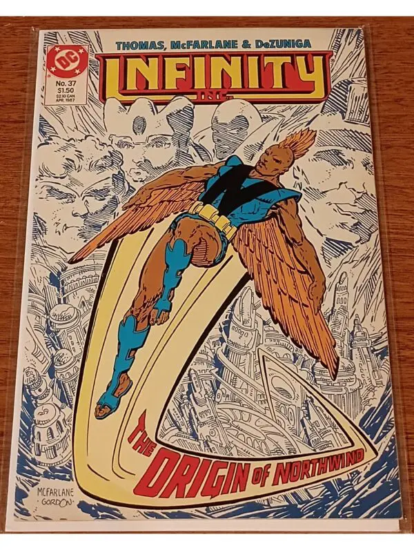 Infinity Inc. #37 (1987, DC Comics) – The Origin of Northwind!