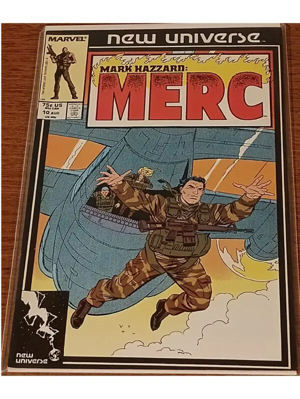 Mark Hazzard: Merc #10 (1987) – Marvel New Universe Military Action Comic