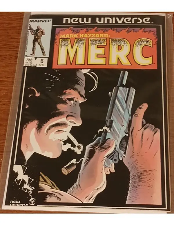 Mark Hazzard: Merc #6 (1987) – Marvel New Universe Gritty War Comic
