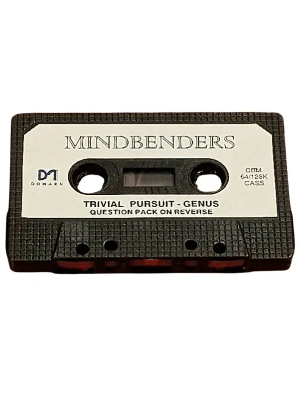 Mindbenders: Trivial Pursuit – Genus (CBM 64/128K Cassette) – Vintage Trivia Game by Domark