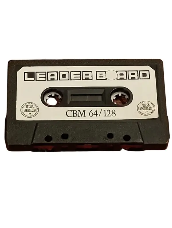Leaderboard (CBM 64/128 Cassette) – Classic Golf Simulation by U.S. Gold