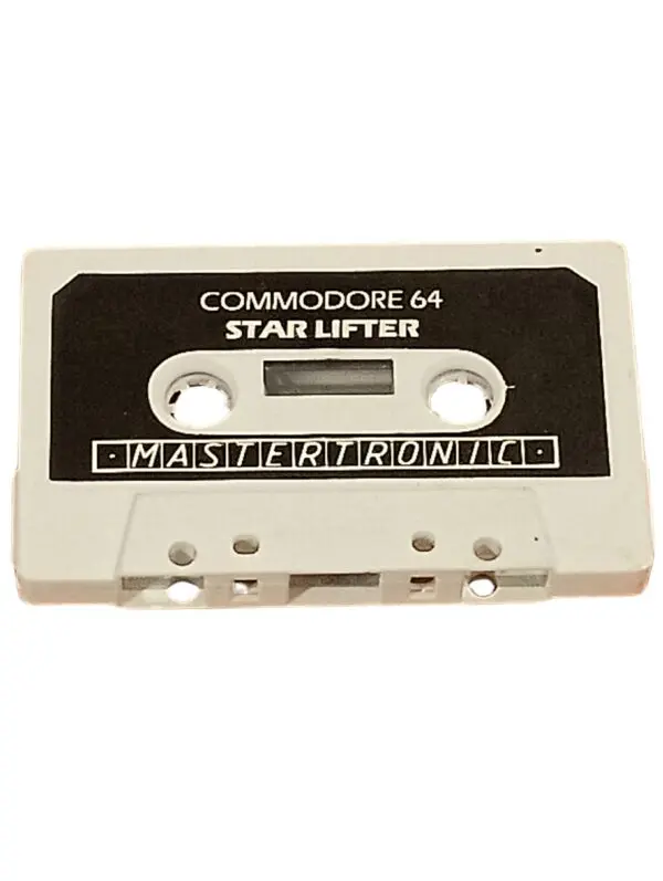 Star Lifter (Commodore 64 Cassette) – Vintage Sci-Fi Action by Mastertronic