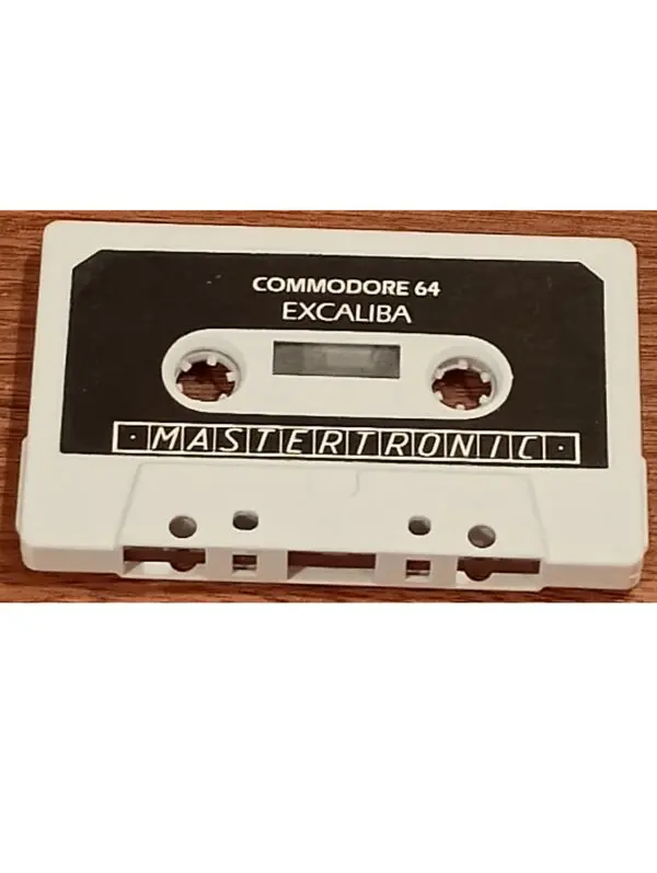 Excaliba (Commodore 64 Cassette) – Fantasy Action Game by Mastertronic