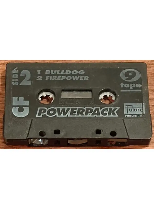Power Pack Tape 9 – Commodore 64 Cassette (Bulldog & Firepower) – Future Publishing