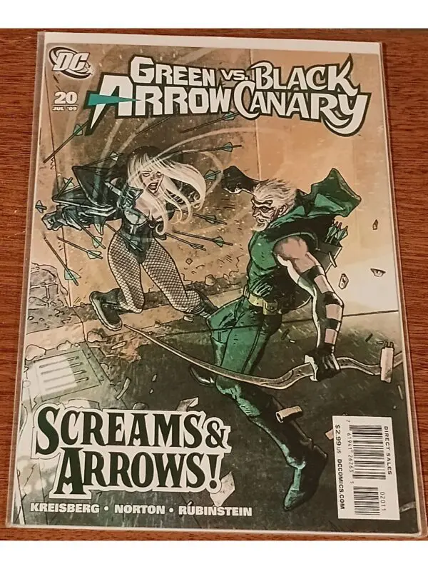 Green Arrow/Black Canary #20 (2009) – “Screams & Arrows!” DC Comics