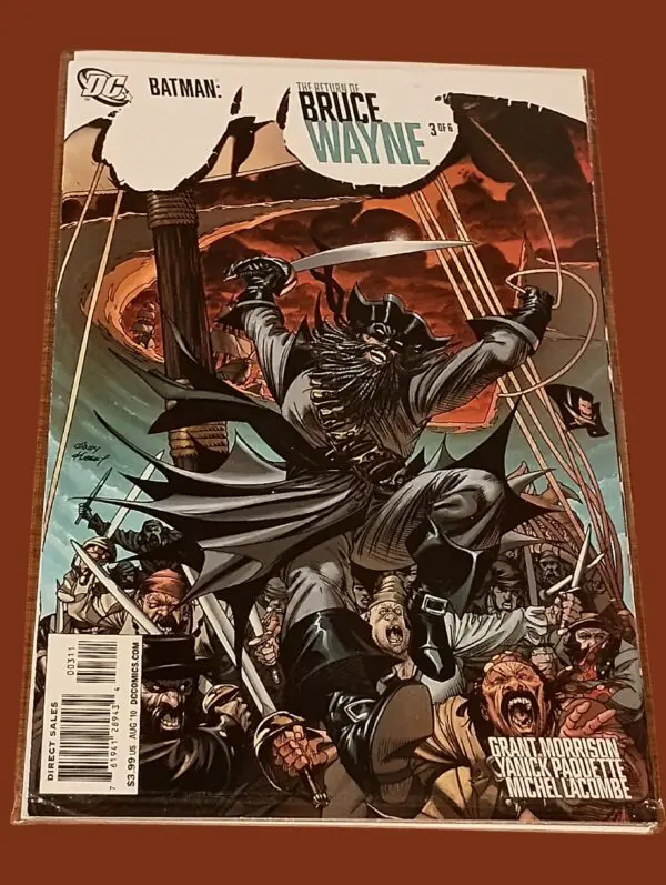 Batman: The Return of Bruce Wayne #3 (2010) – Pirate Batman | Grant Morrison | DC Comics