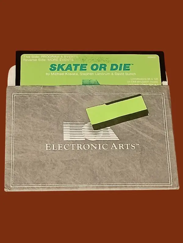 Skate or Die (1987) – Commodore 64/128 Floppy Disk | Electronic Arts Classic