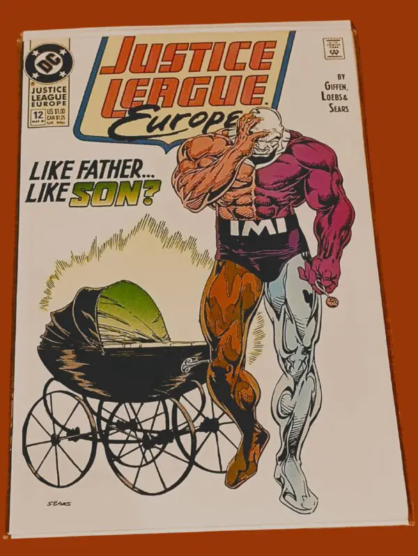 Justice League Europe #12 – DC Comics (1990) | “Like Father... Like Son?” | JLI Era