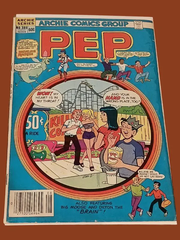Pep #385 (1983, Archie Comics) – Carnival Chaos with Archie, Betty, and Jughead!