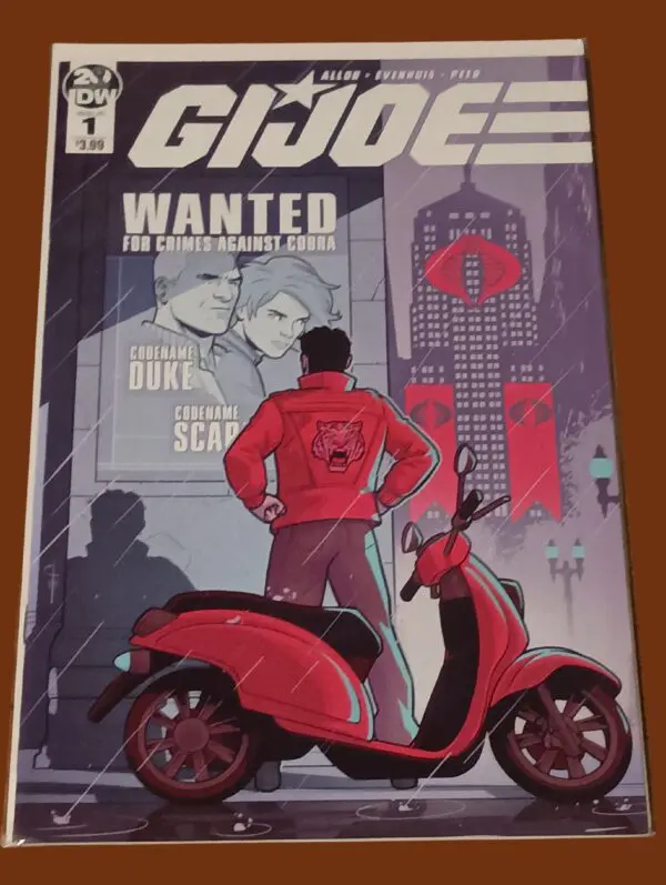 G.I. Joe #1 IDW Publishing – High-Stakes Debut by Allor, Evenhuis, and Peer