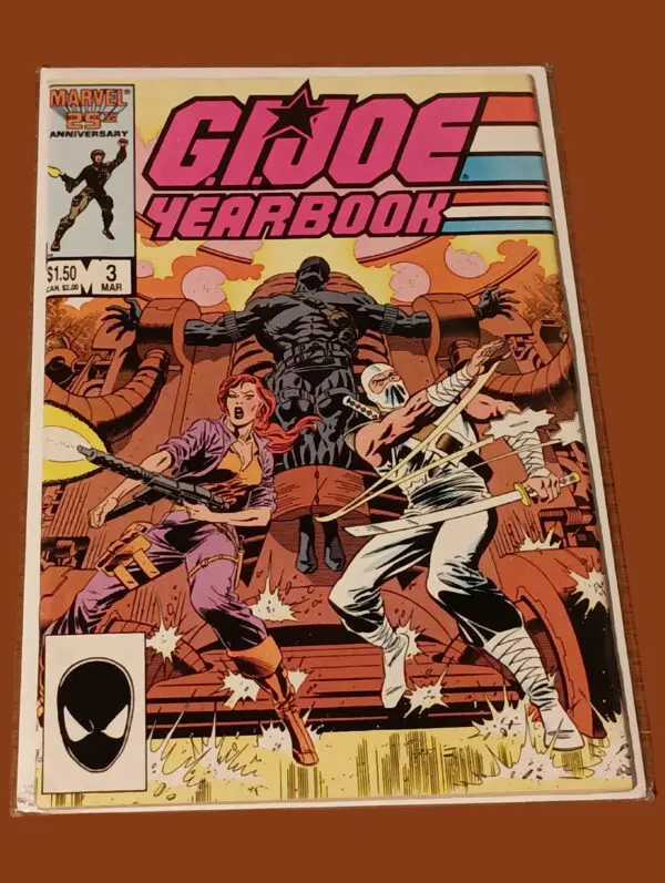 G.I. Joe Yearbook #3 Marvel Comics – Explosive Action & New Missions