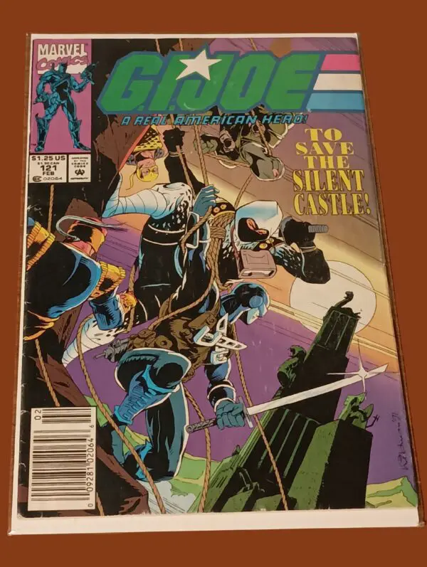 G.I. Joe: A Real American Hero #121 Marvel Comics – To Save The Silent Castle!