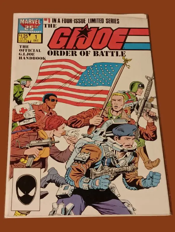 G.I. Joe: Order of Battle #1 Marvel Comics – The Official G.I. Joe Handbook