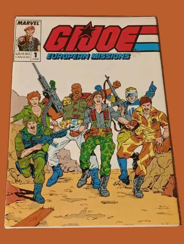 G.I. Joe: European Missions #1 Marvel Comics – International Action Debut