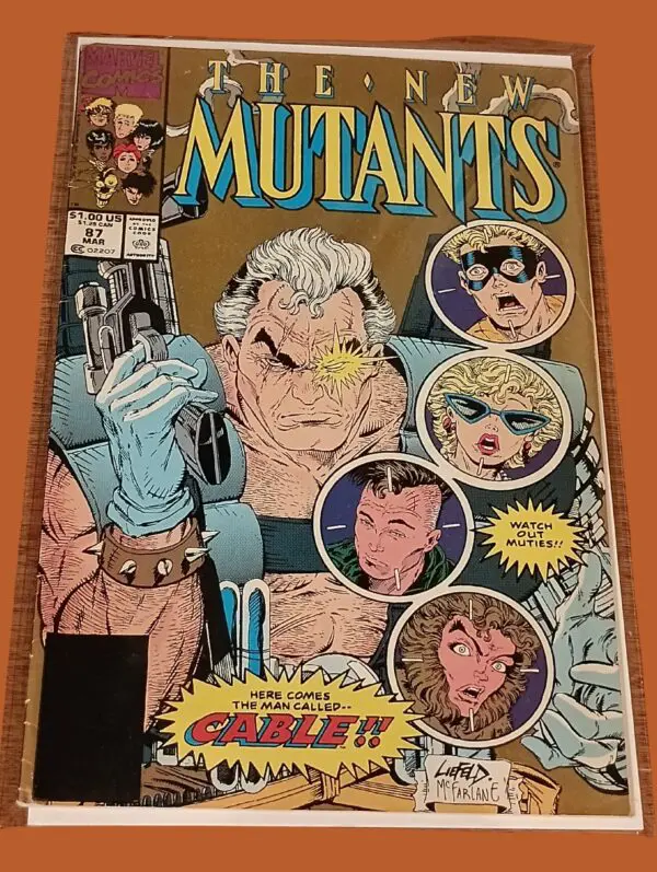 The New Mutants #87 Marvel Comics – First Appearance of Cable – Key Issue!