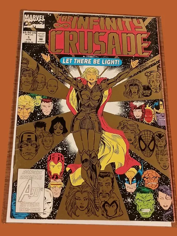 The Infinity Crusade #1 (1993) – Marvel Comics – Epic Cosmic Saga Begins!