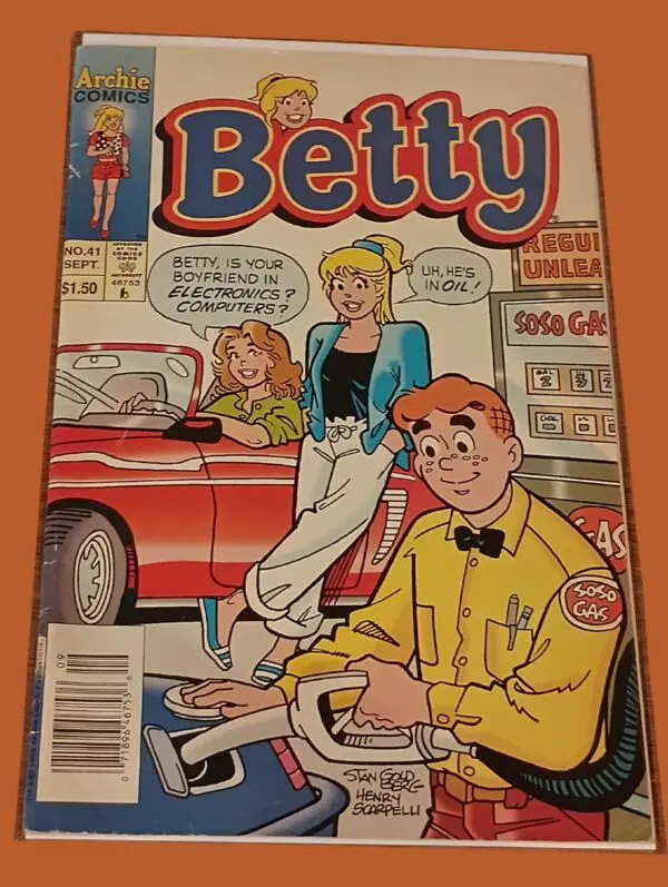 Betty #41 (1996) – Classic Archie Comics Humor – Betty and Veronica Adventure