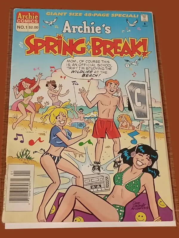 Archie's Spring Break #1 – Giant Size 48-Page Special – Archie Comics