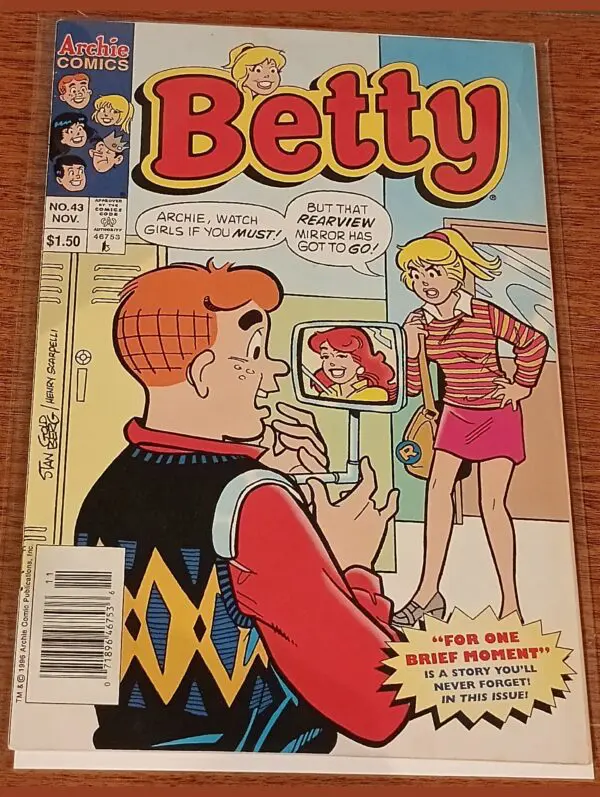 Betty #43 Archie Comics November 1996 | Classic Archie Humor