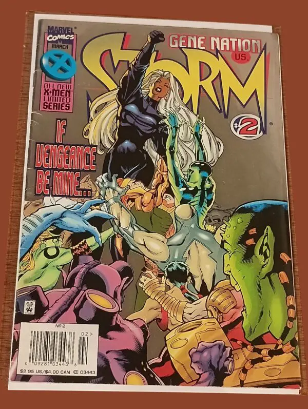 Storm #2 | Gene Nation Saga | Marvel Comics March 1996 Limited Series