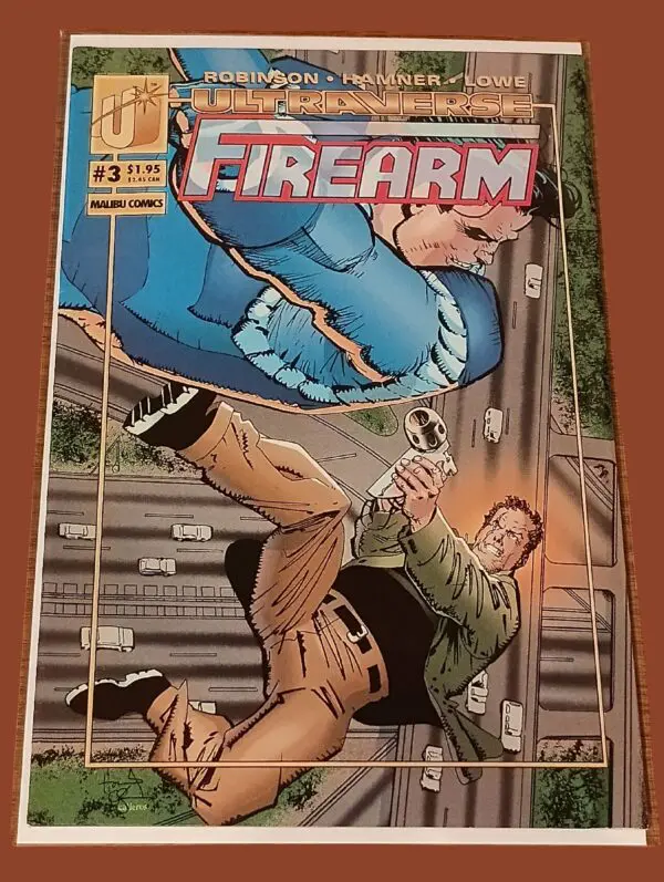 Firearm #3 | Ultraverse Malibu Comics | High-Stakes 90s Action