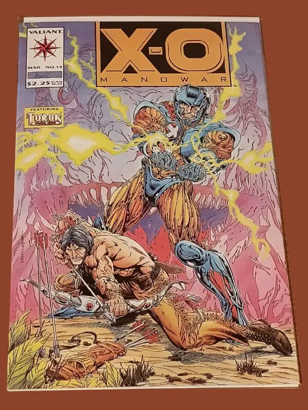 X-O Manowar #14 | Valiant Comics March 1993 | Featuring Turok