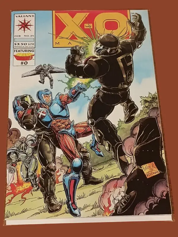 X-O Manowar #25 | Valiant Comics February 1994 | Featuring Issue #0 Insert