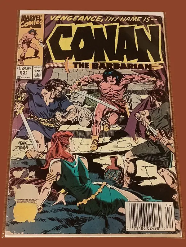 Conan the Barbarian #231 (Marvel Comics, April 1990)