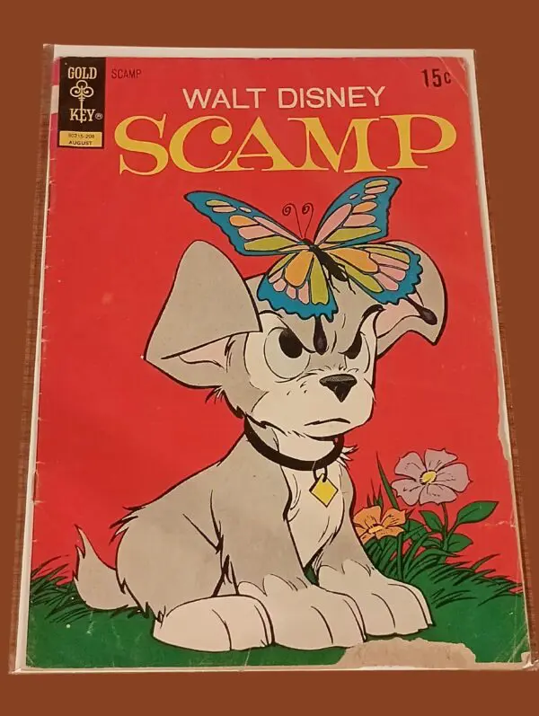 Walt Disney’s Scamp – Gold Key Comics August Issue