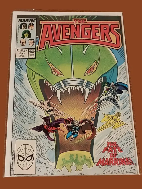 The Avengers #293 (1988) – The Fate of Marrina! | Marvel Comics