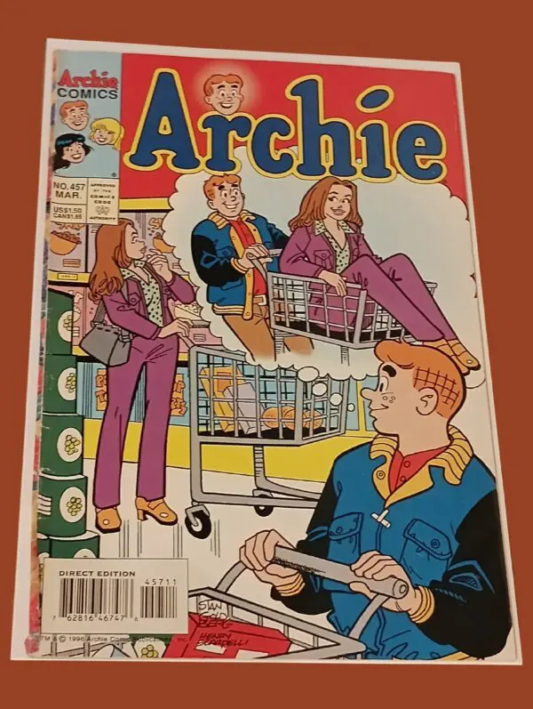 Archie #457 (1996) – Grocery Store Daydreams & Classic Teen Comedy!