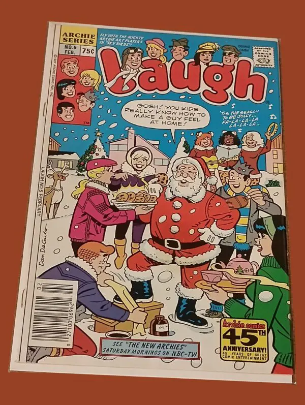 Laugh #6 (1988) – Archie’s Holiday Cheer & 45th Anniversary Celebration!