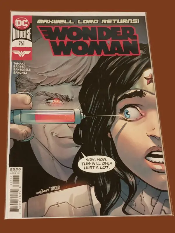 Wonder Woman #761 (DC Comics, 2020) – Maxwell Lord Returns! Shocking Cover & Tamaki Storyline