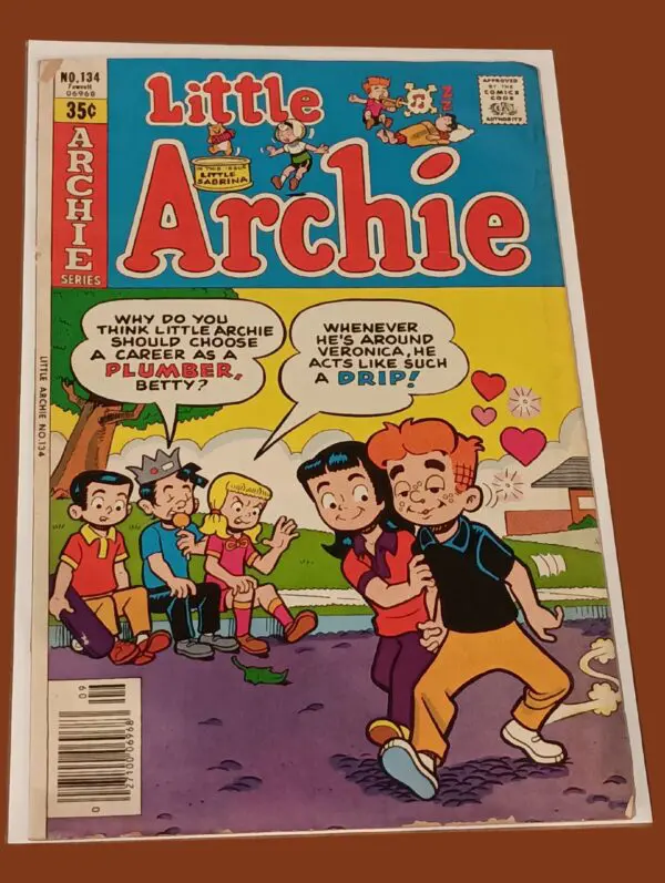 Little Archie #134 – Classic Veronica & Betty Gag | Archie Comics 1980