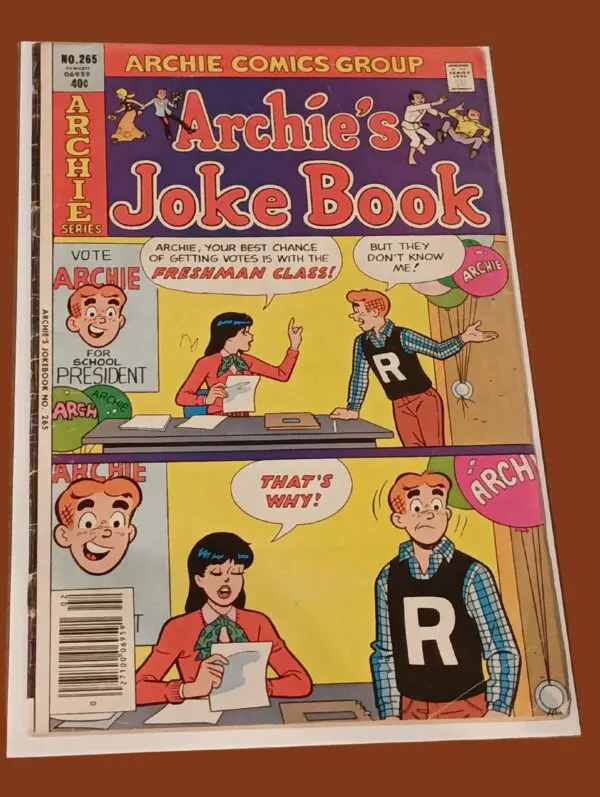 Archie’s Joke Book #265 – Classic 1980 Gag Cover | Archie Comics Humor Gold