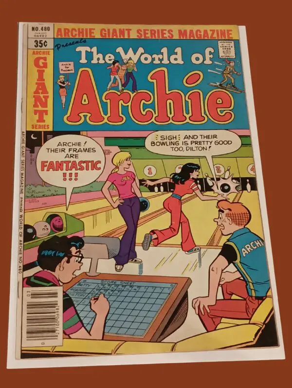 The World of Archie #480 – Bowling Alley Gag from the Archie Giant Series (1979)