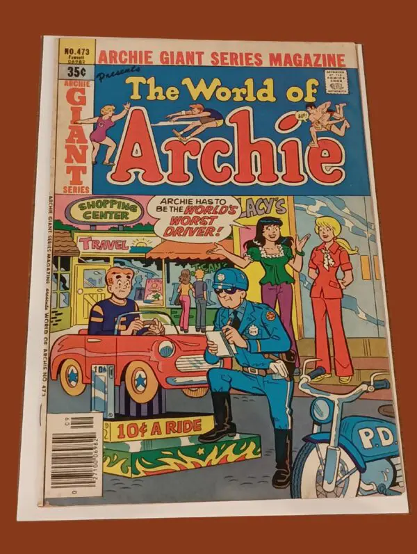The World of Archie #473 – Hilarious Driving Gag from the Archie Giant Series (1979)