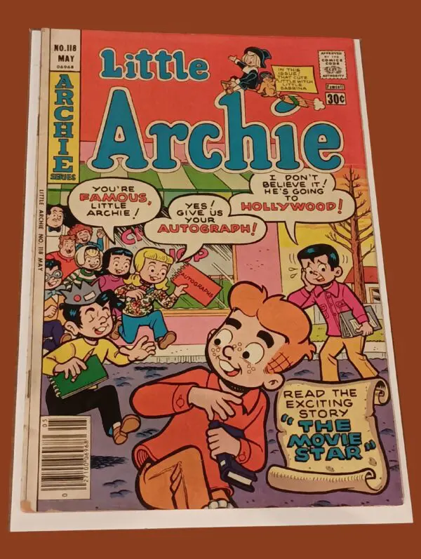 Little Archie #118 (May 1977) – “The Movie Star” Hollywood Adventure!