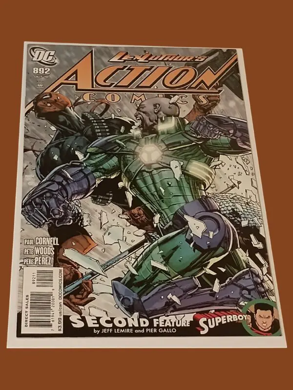 Action Comics #892 (2010) – Lex Luthor’s Rise Continues + Superboy Second Feature