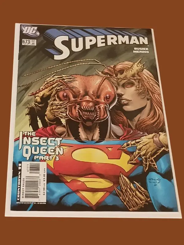 Superman #673 (2008) – The Insect Queen Part 3 by Kurt Busiek