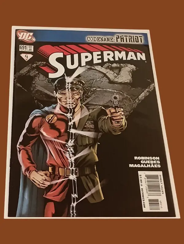 Superman #691 (2009) – Codename: Patriot Part 4 by James Robinson