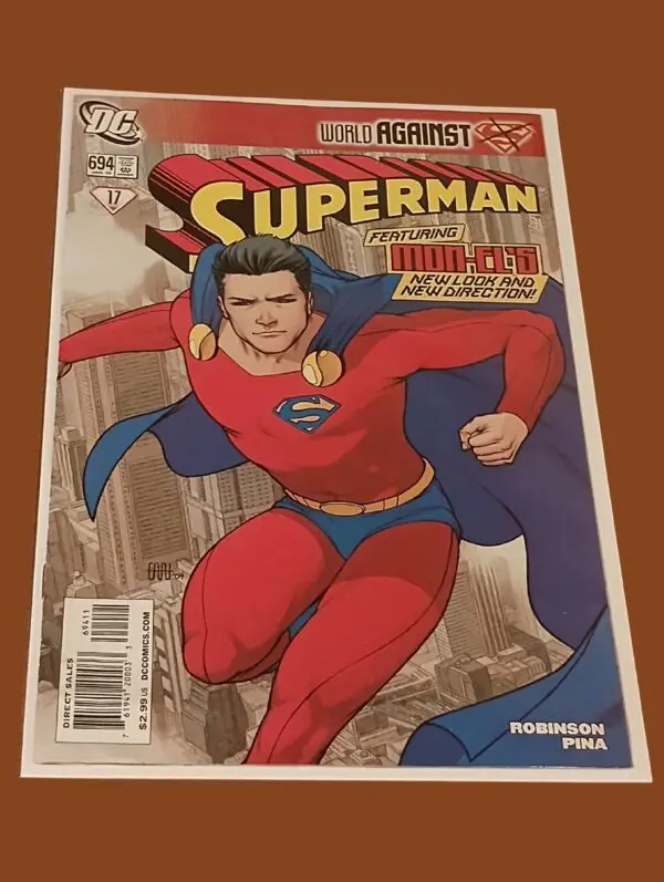 Superman #694 (2009) – Mon-El’s New Look, New Direction!