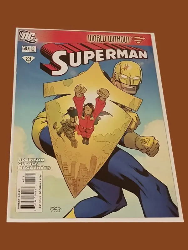 Superman #687 (2009) – World Without Superman, Part 2